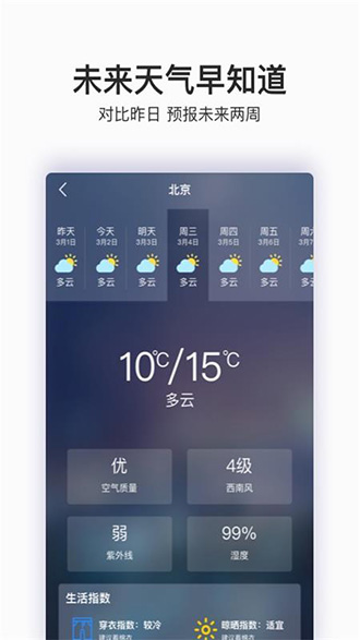 暖阳天气截图1