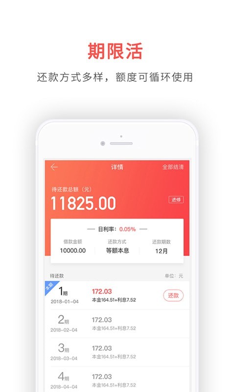 鑫梦享消费贷截图3